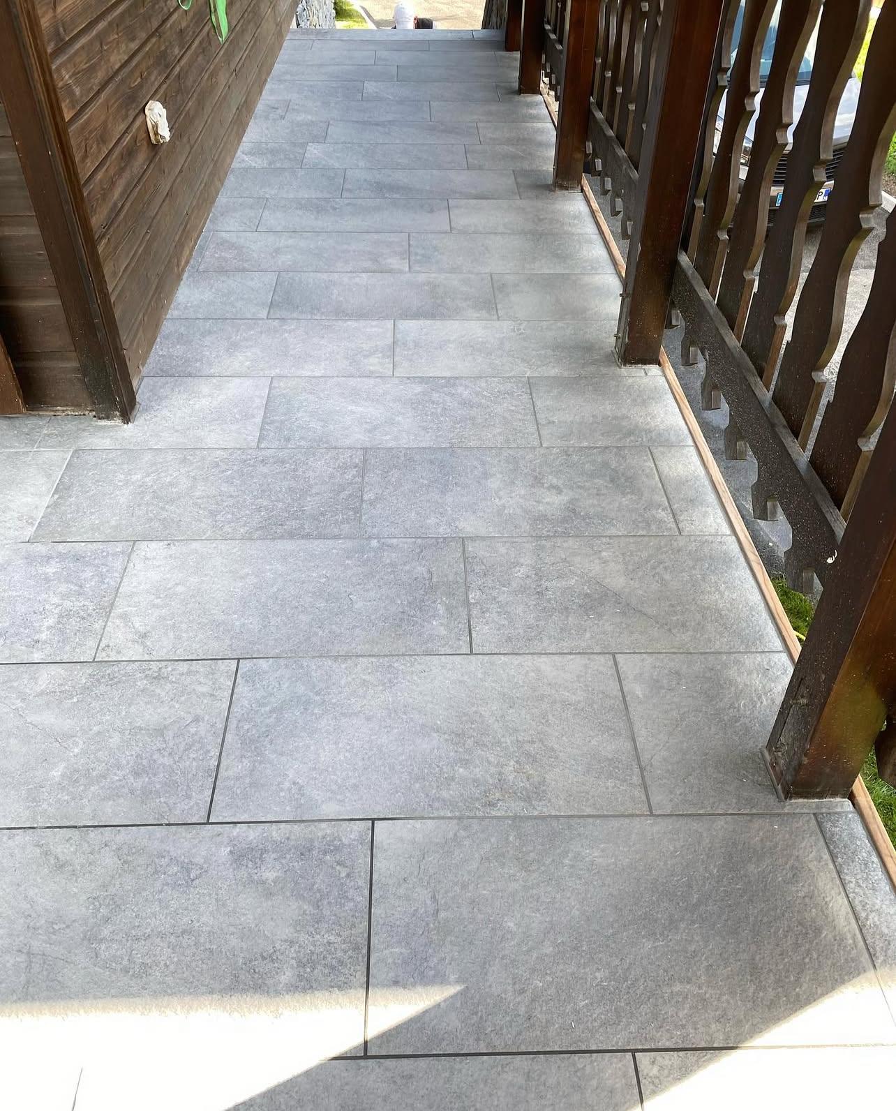 Terrasses carrelées