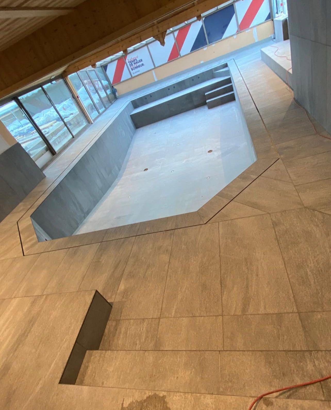 Mini-piscine et plage - Villa des Pins