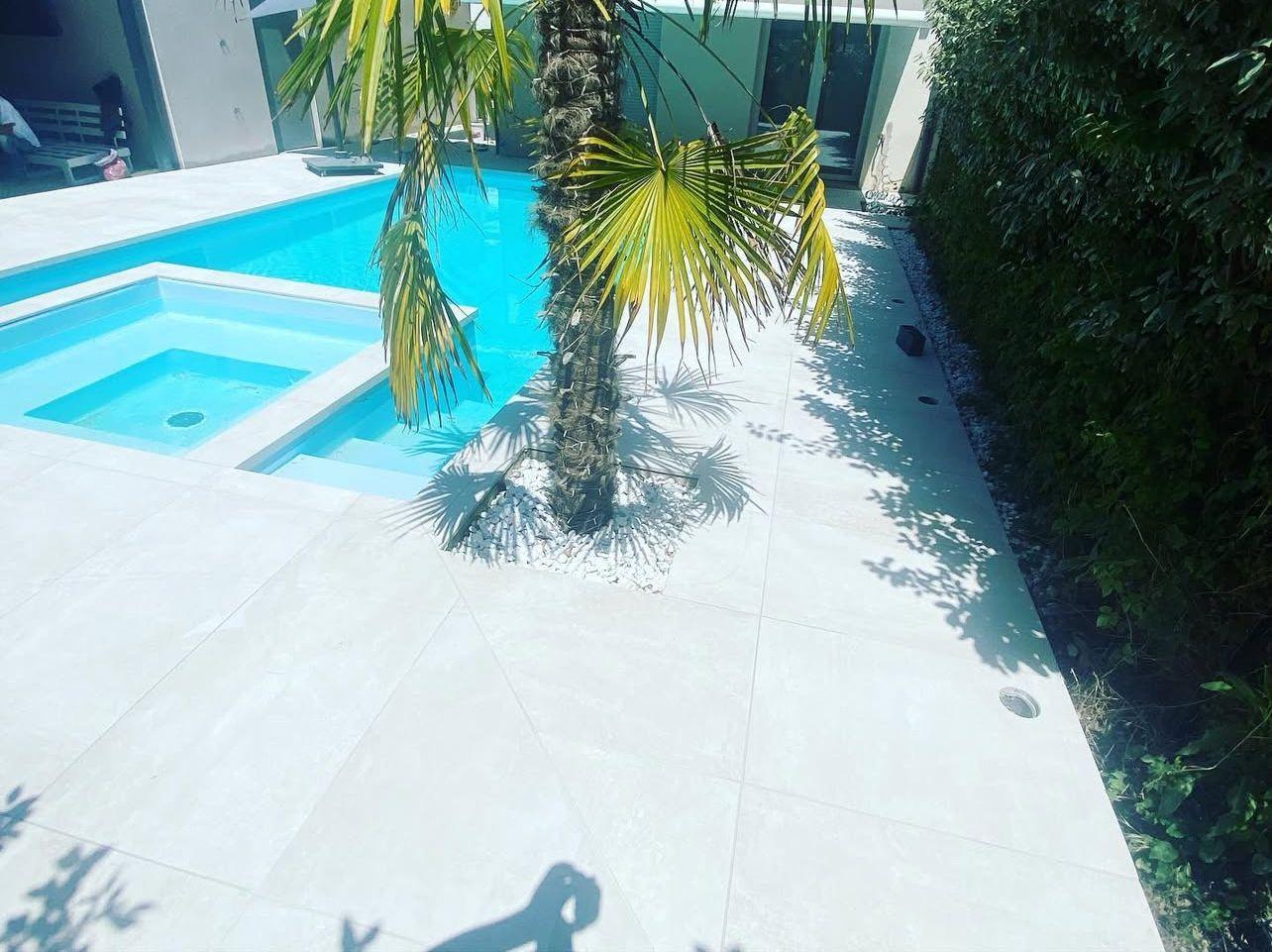 Piscine à débordement - Villa Azure